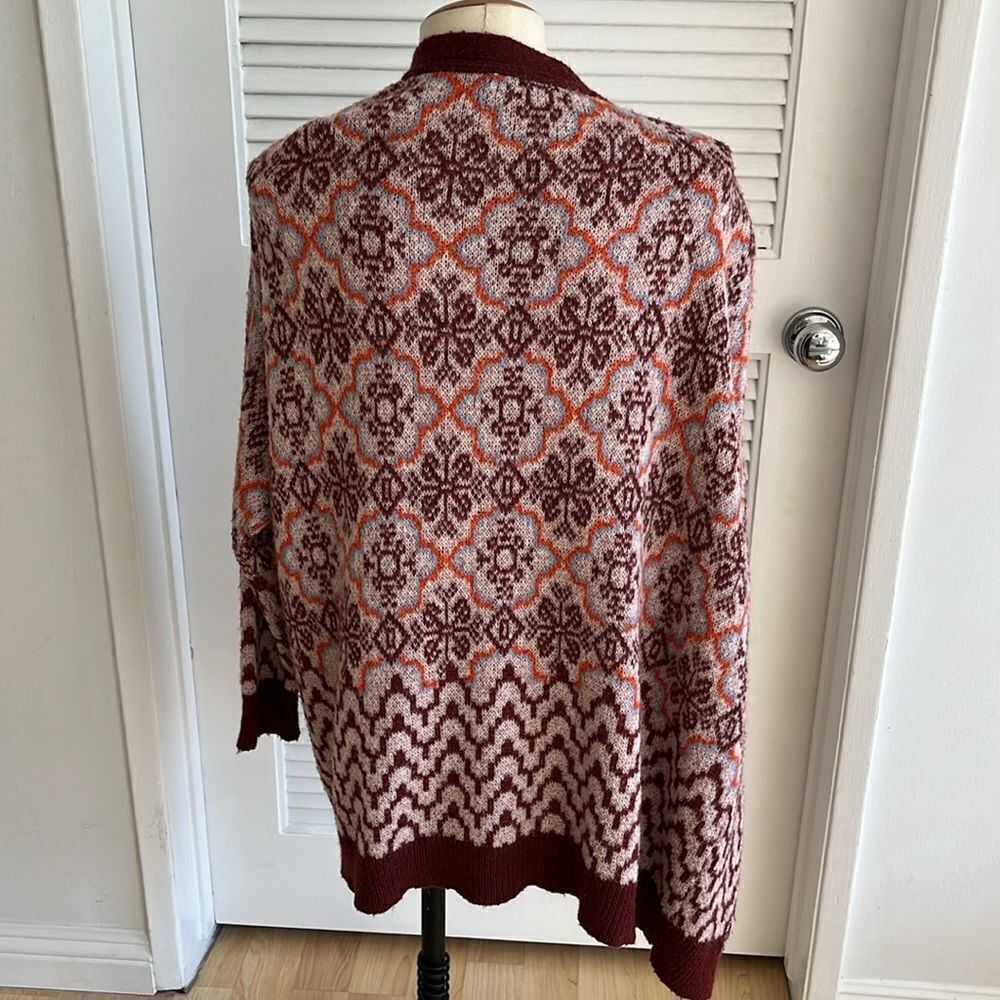 Topshop Patterned Cardigan - Picture 9 of 9